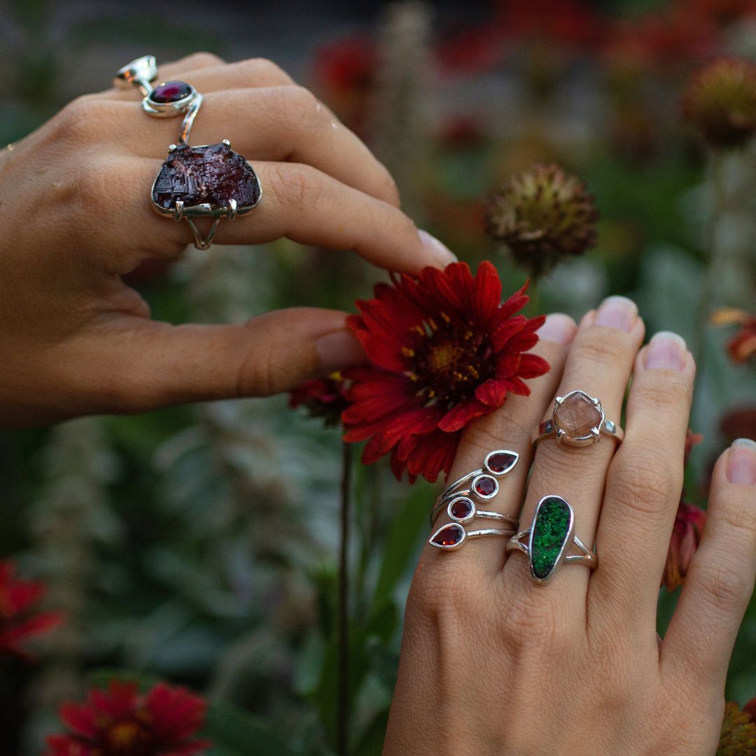 January Birthstone Banner