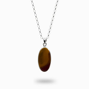 Oval Cabochon Mookaite Necklace