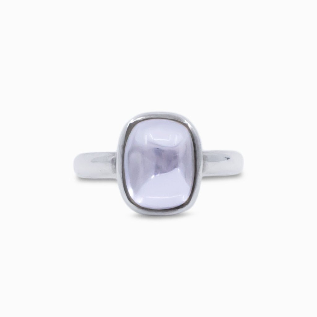 Kunzite ring