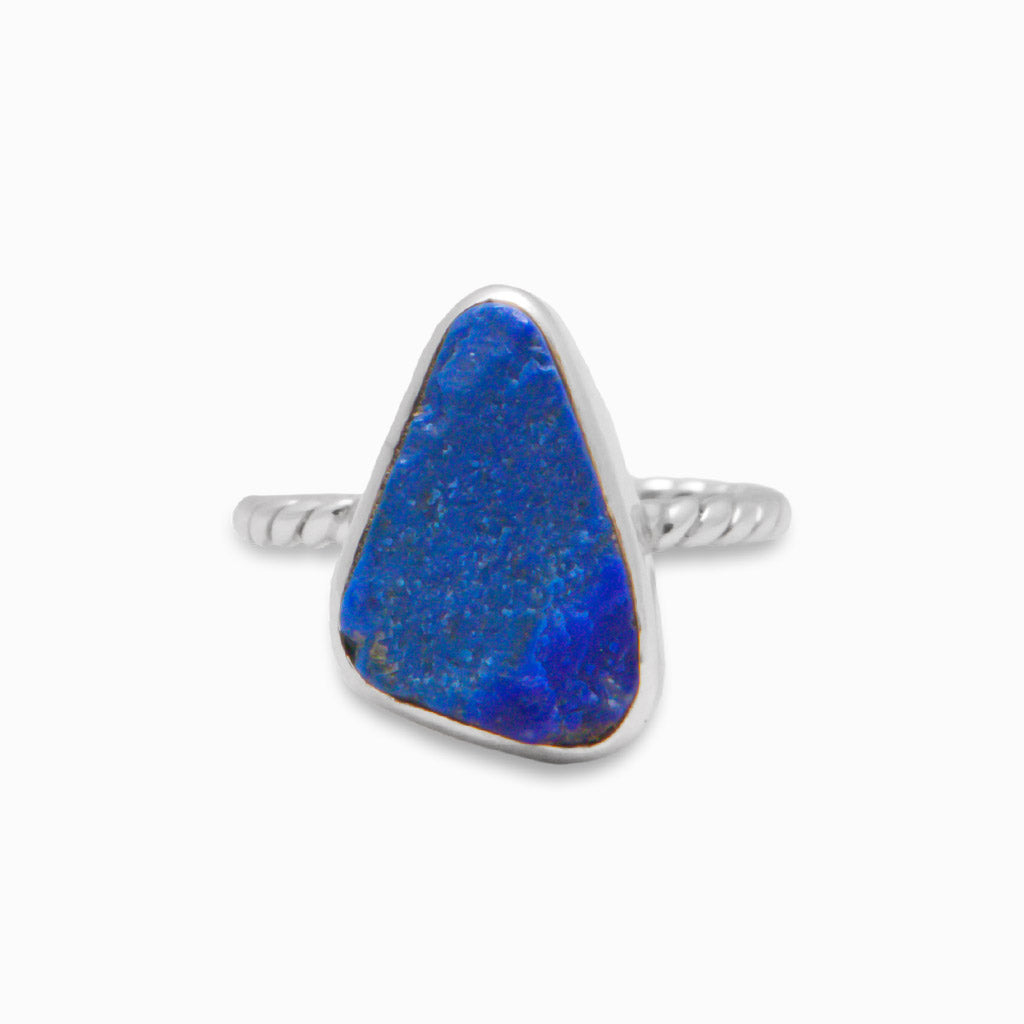 RAW LAPIS LAZULI RING