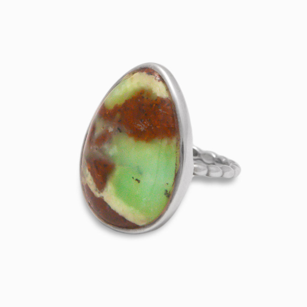 CHRYSOPRASE RING 