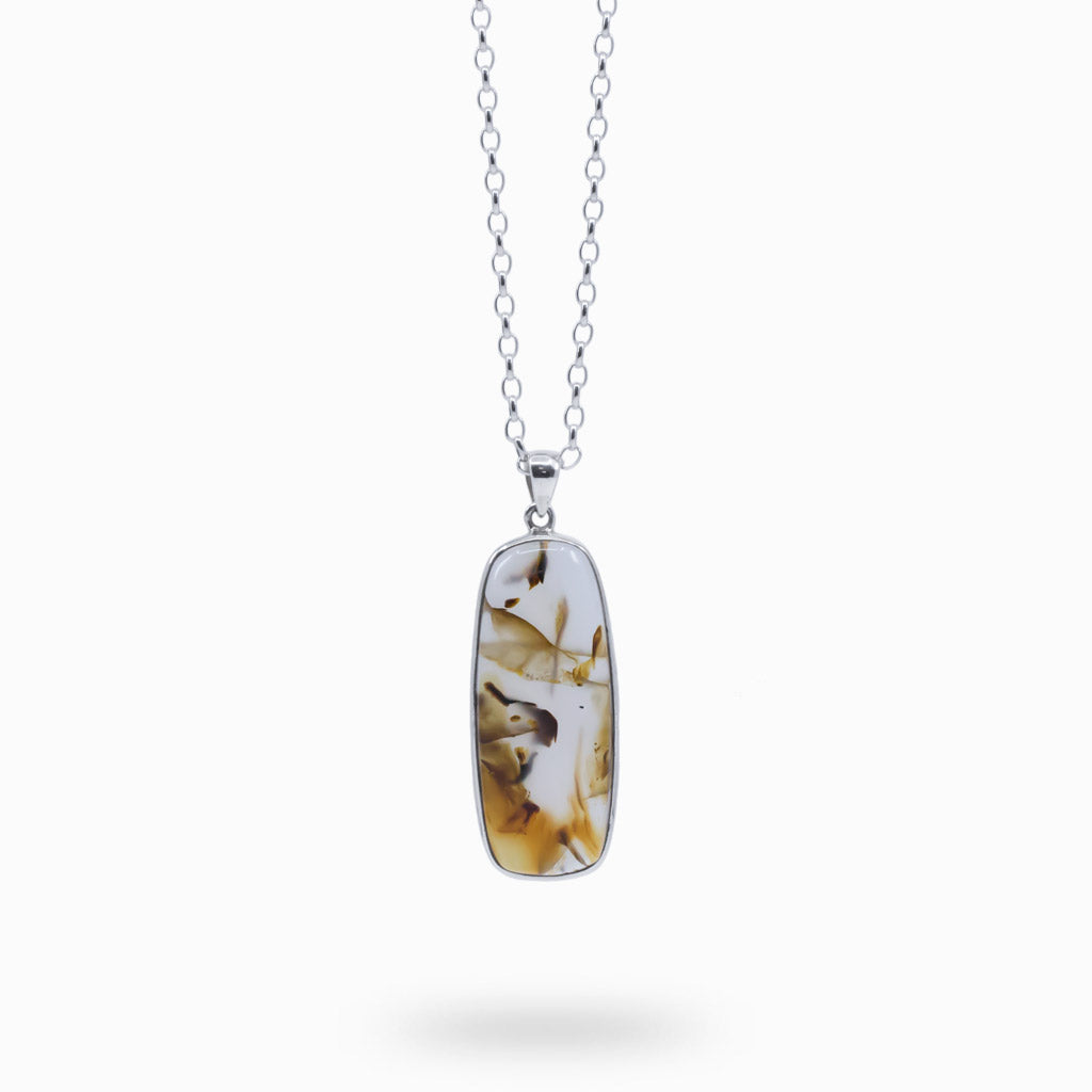 MONTANA AGATE NECKLACE 