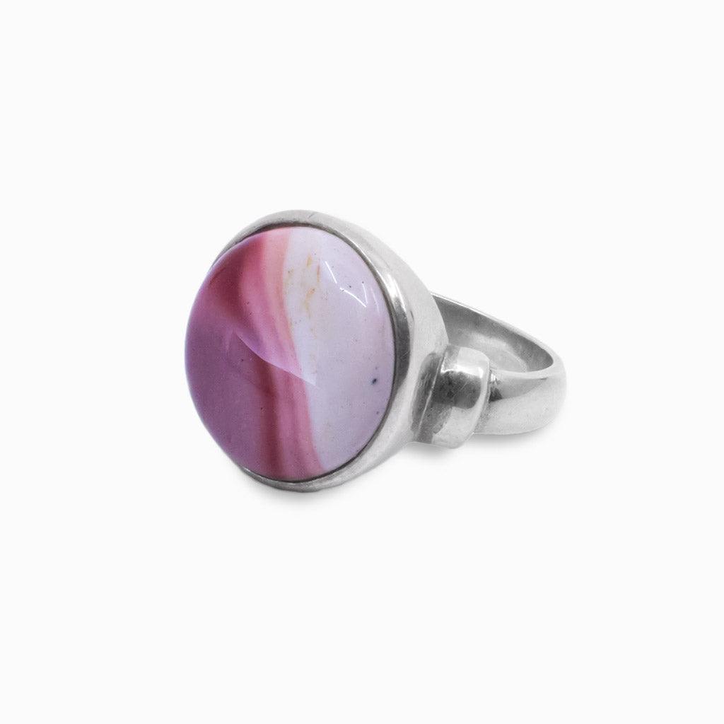 MOOKAITE CABOCHON RING