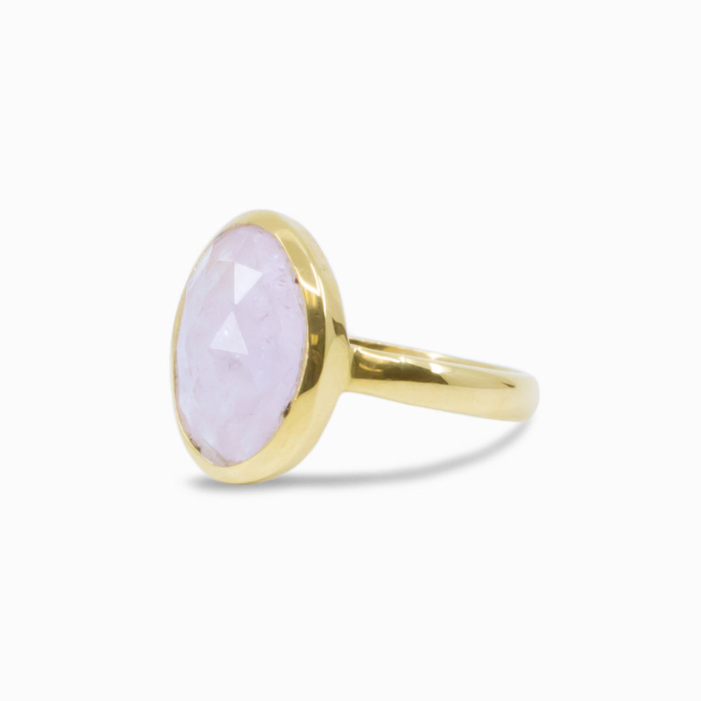 Morganite ring