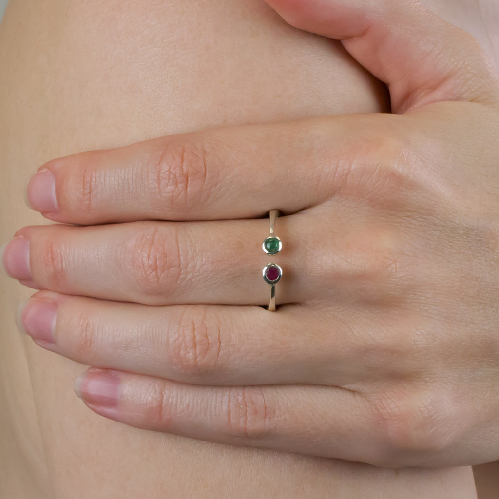Ruby and Emerald Ring