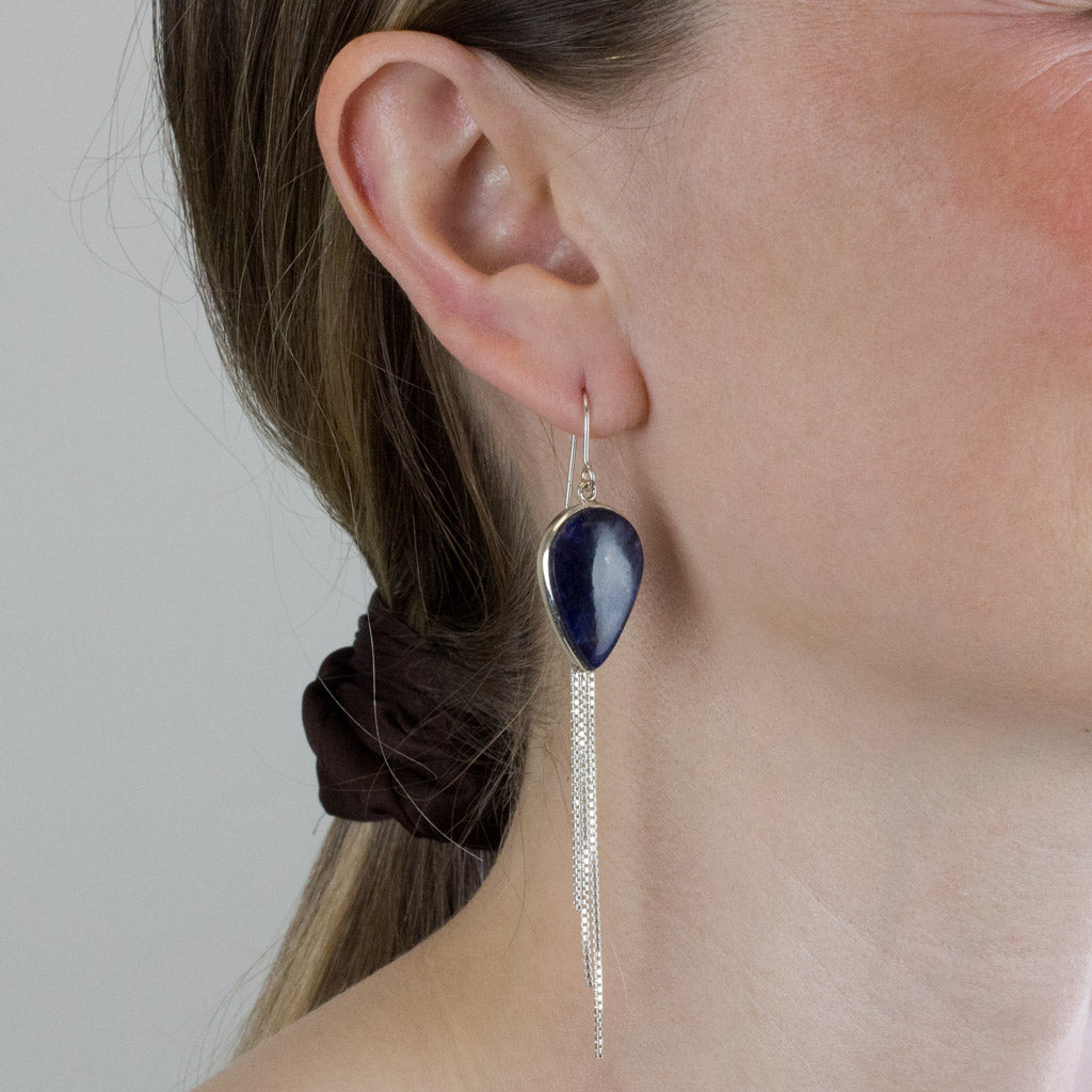 Sodalite Drop Earrings