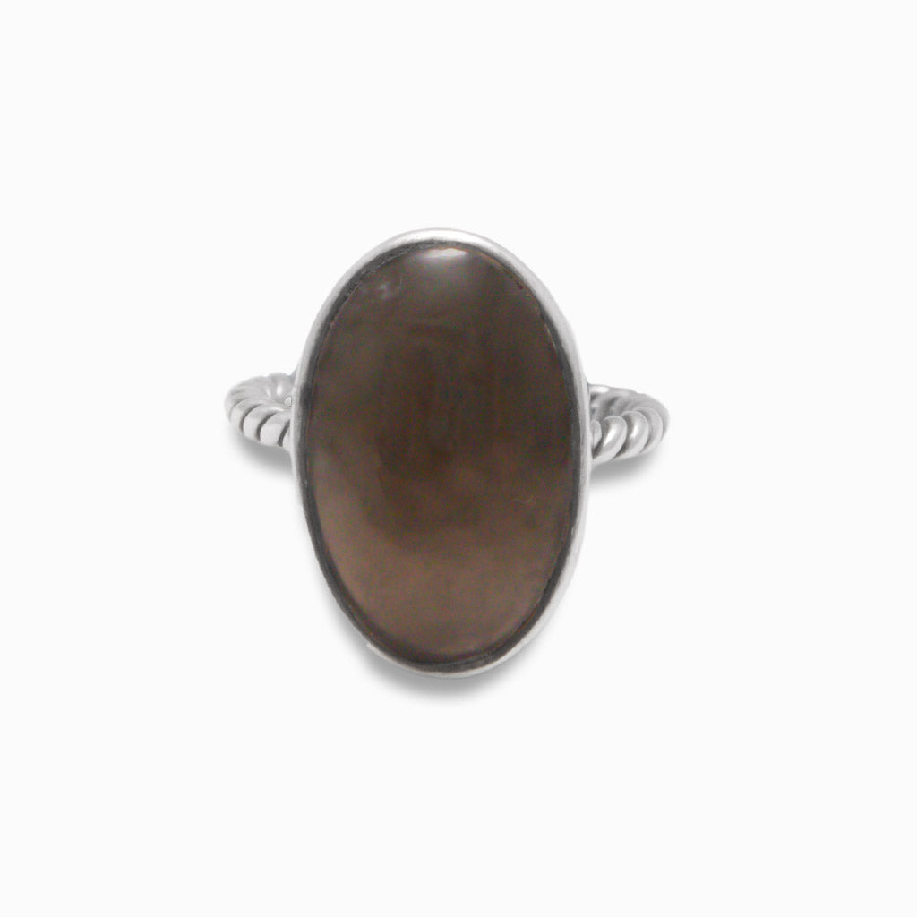 BLACK OBSIDIAN RING