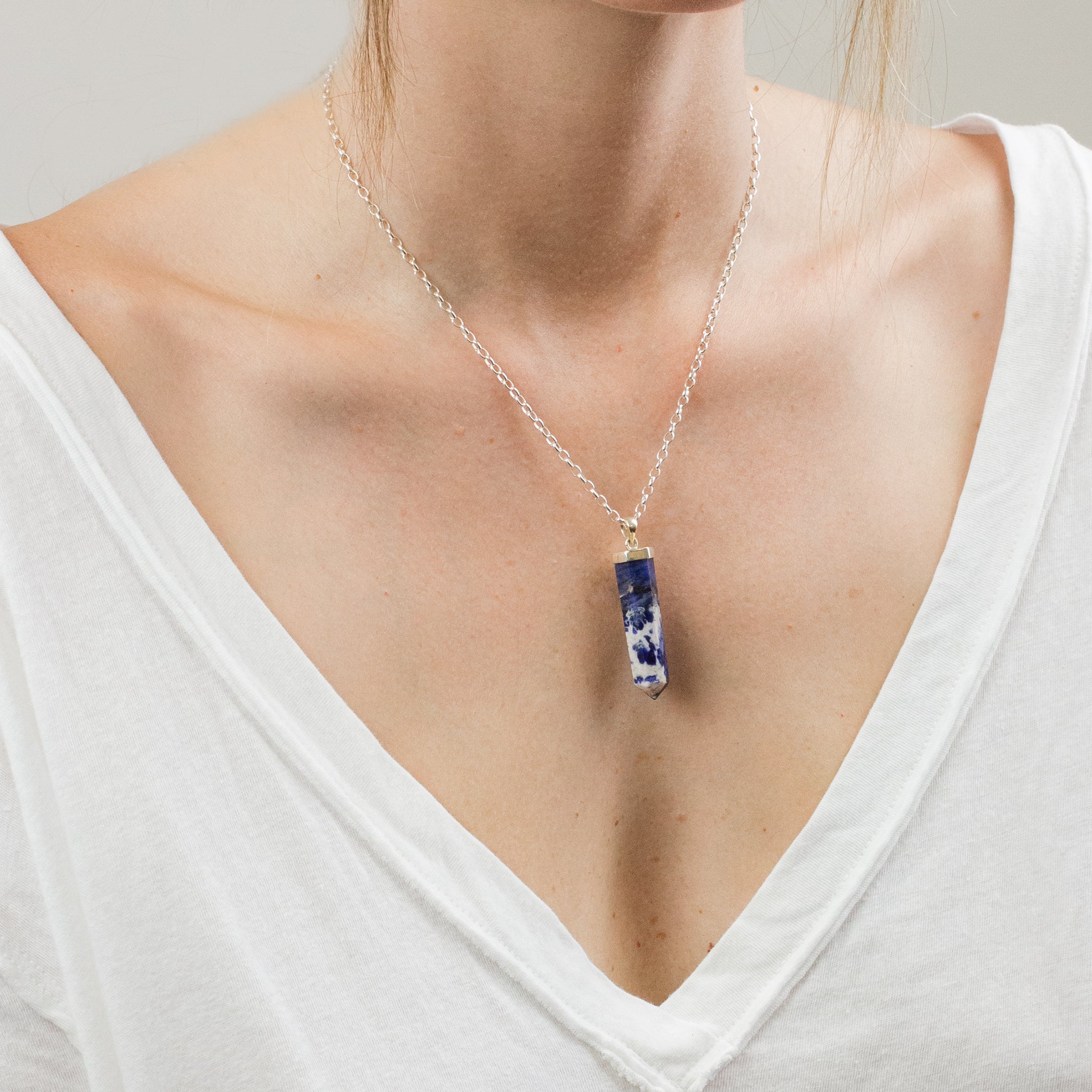 SODALITE NECKLACE