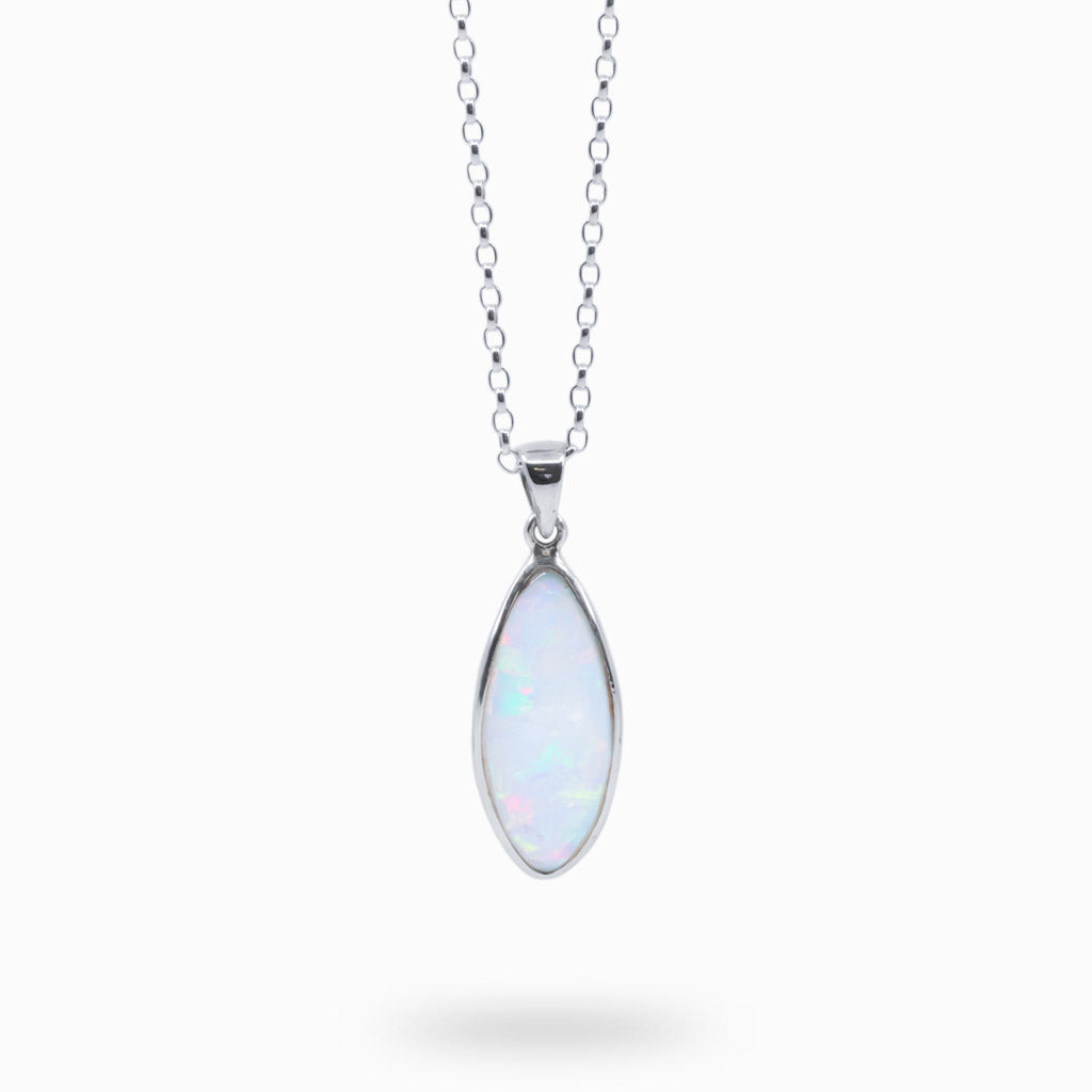 precious opal necklace