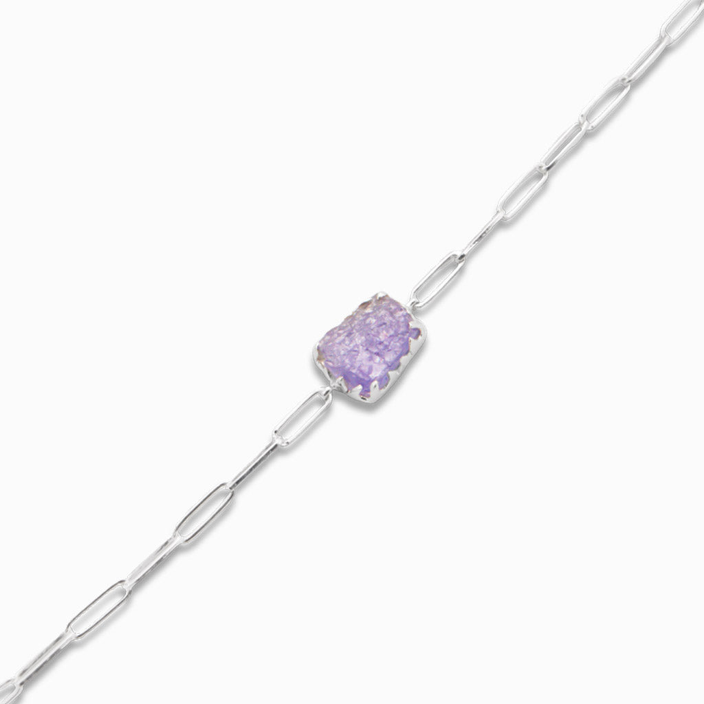 RAW TANZANITE BRACELET