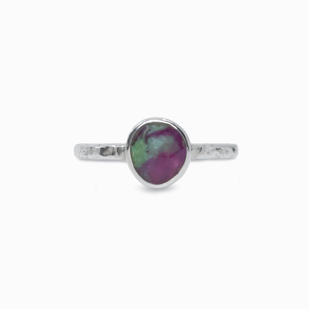 Ruby Zoisite ring
