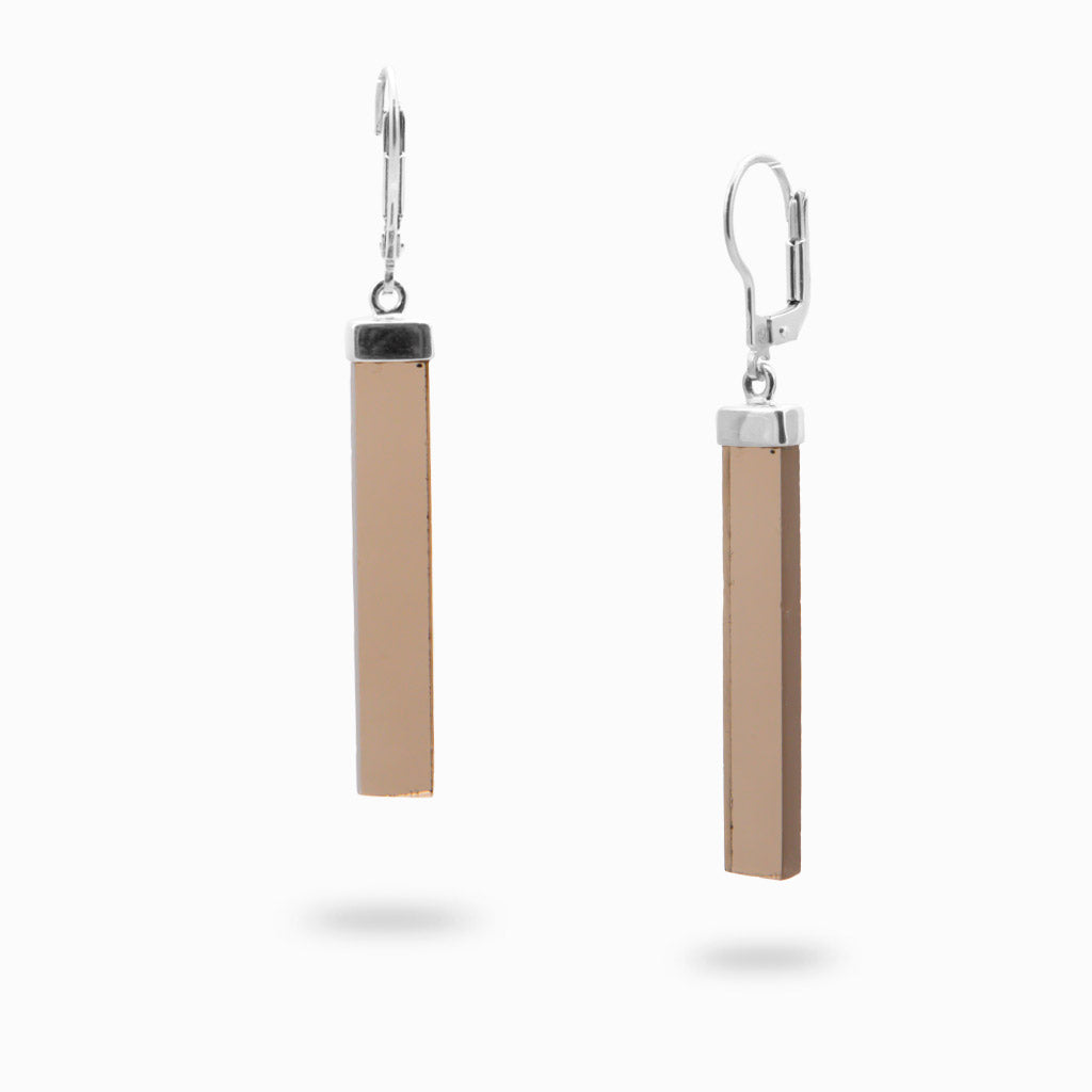 Smokey Quartz Drop Earrings