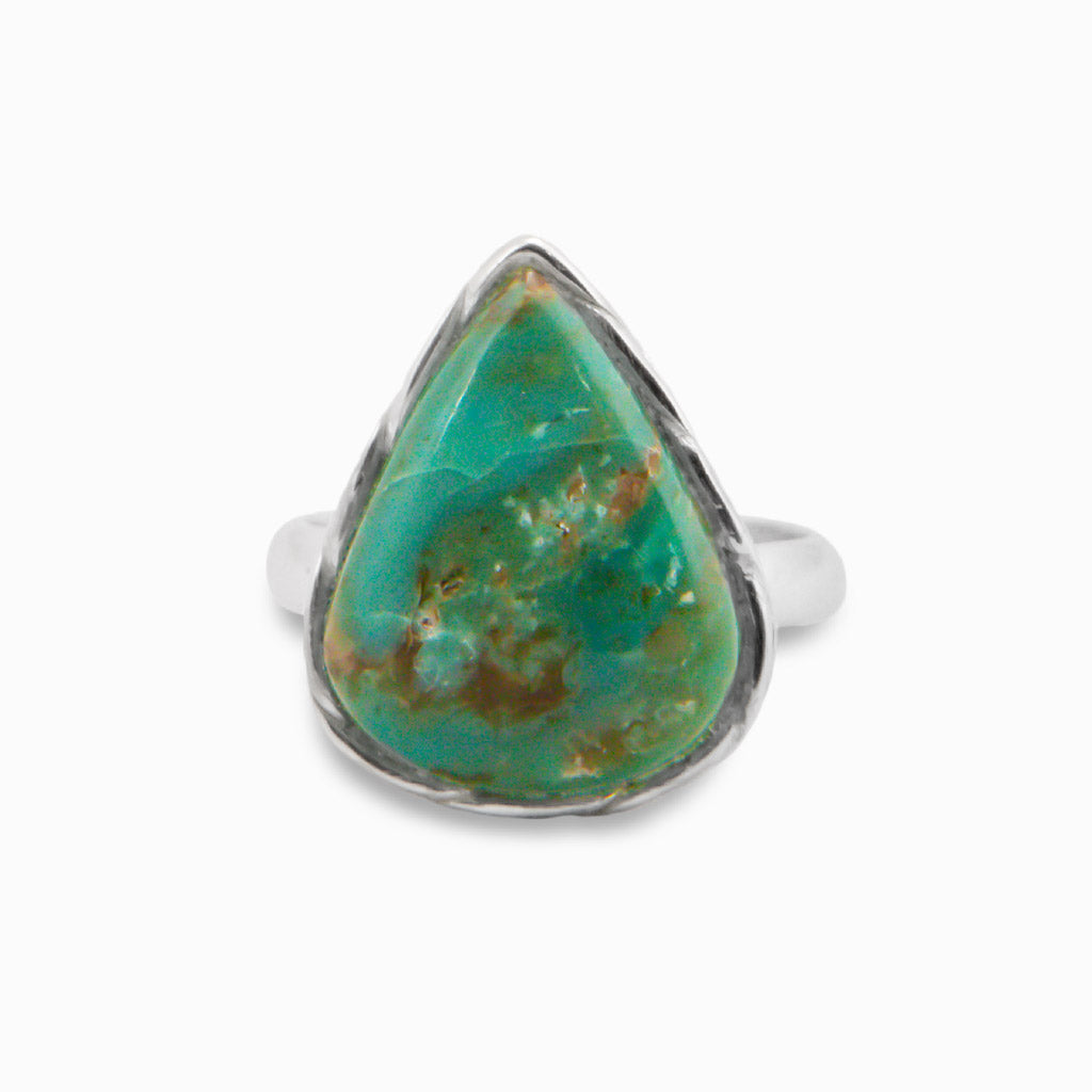 CHRYSOPRASE IN MATRIX RING