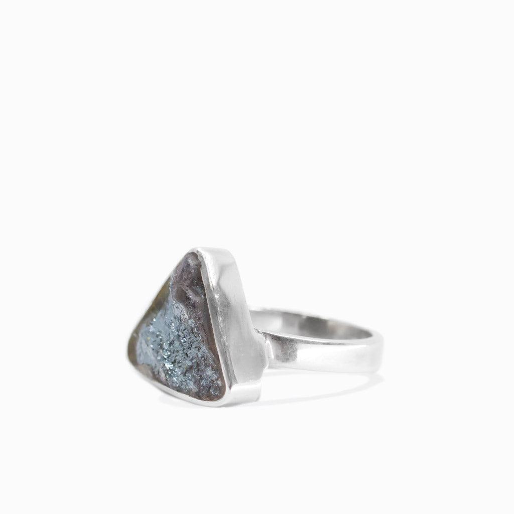 Specular Hematite Ring