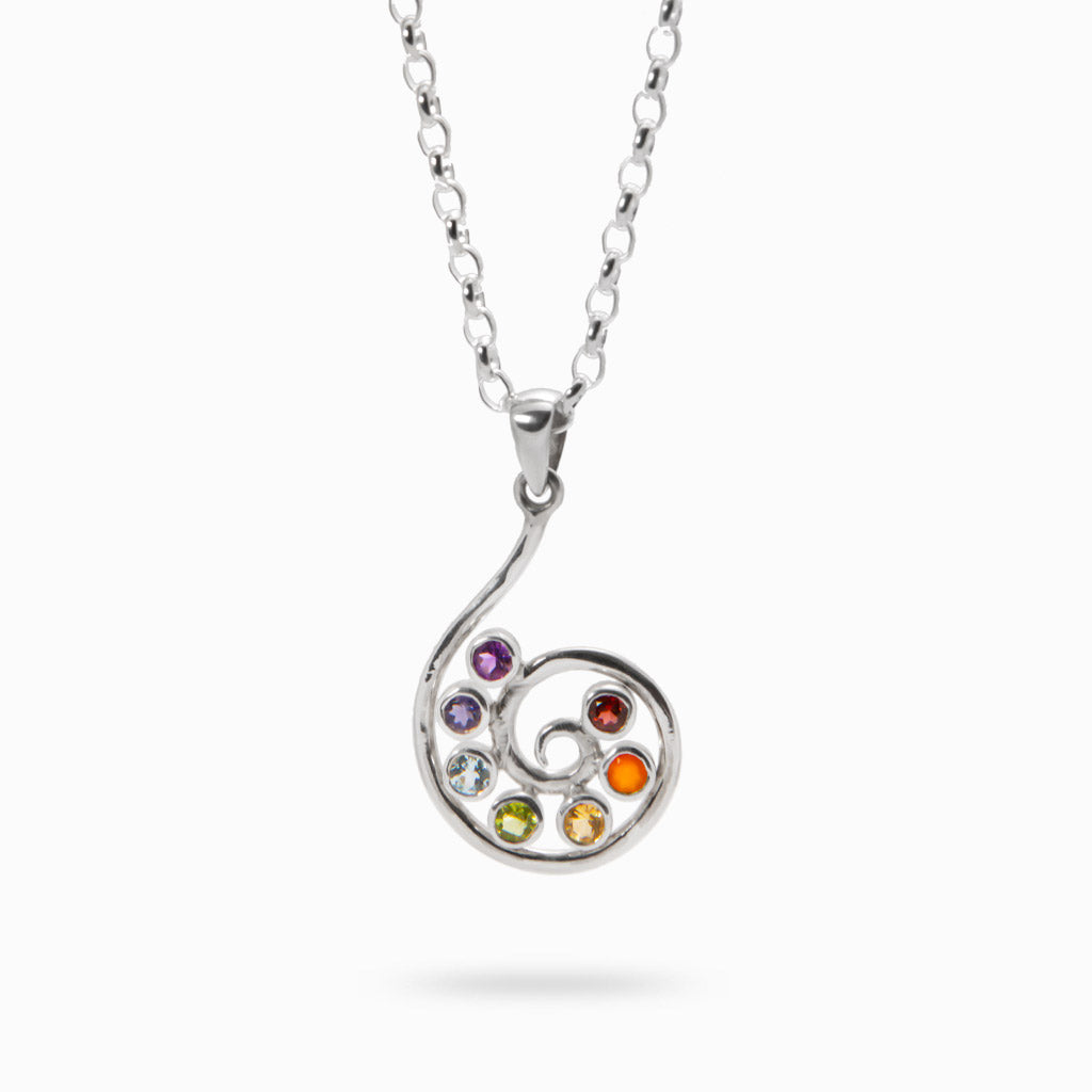 SPIRAL CHAKRA NECKLACE