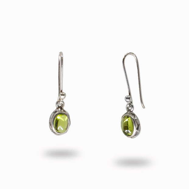 Peridot Drop Earrings