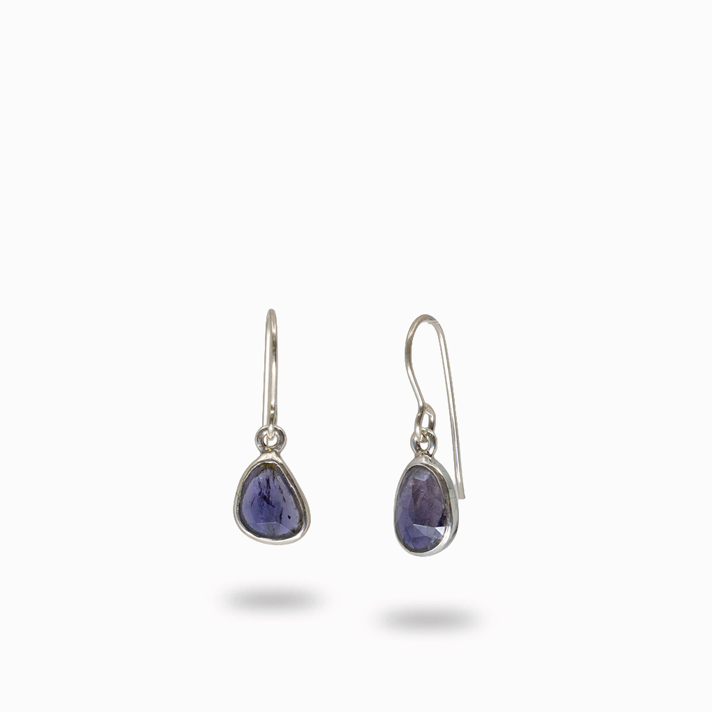 Iolite Drop Earrings