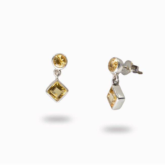 Citrine Drop Earrings