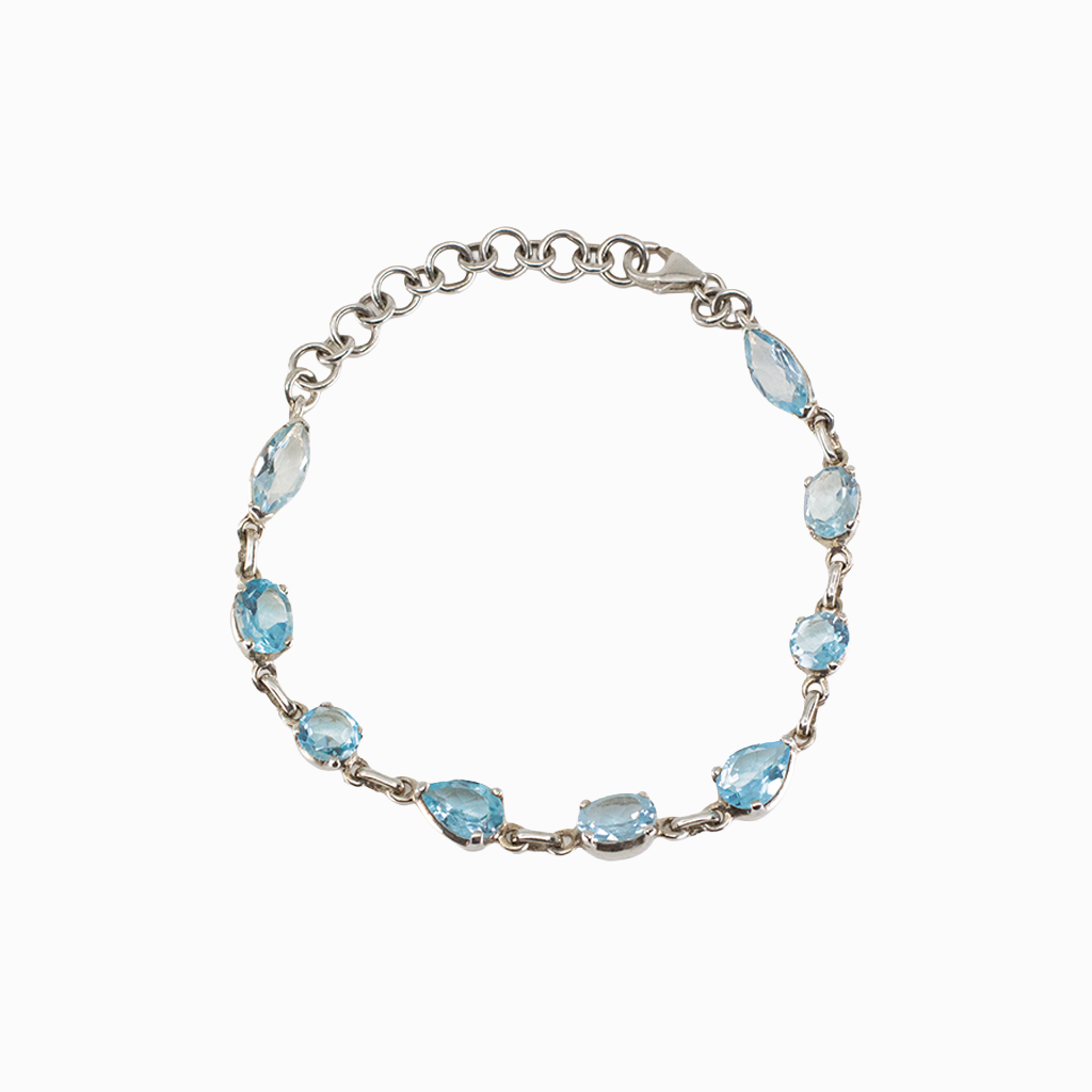 Blue Topaz Bracelet