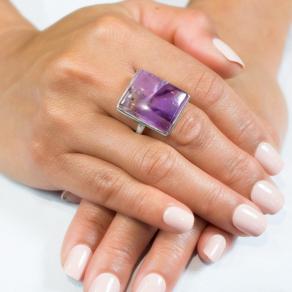 Purple Auralite 23 Ring