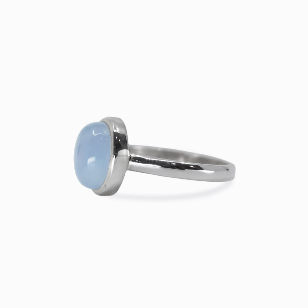 Blue Chalcedony ring