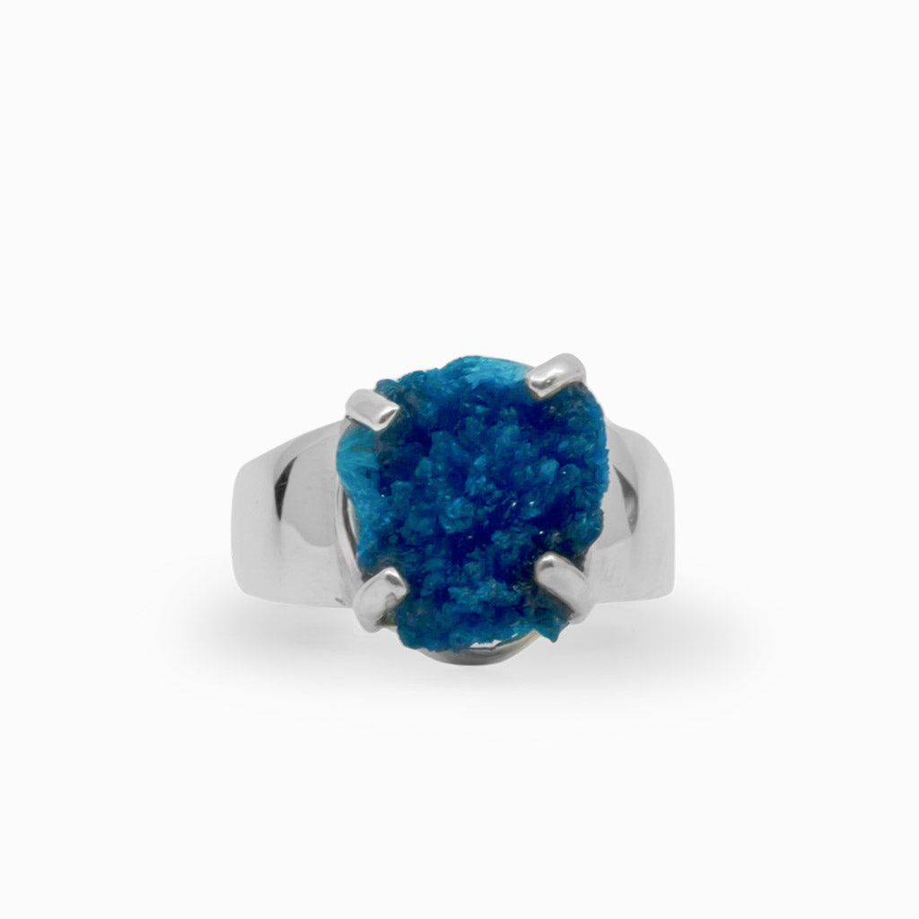 Blue Cavanstite Ring