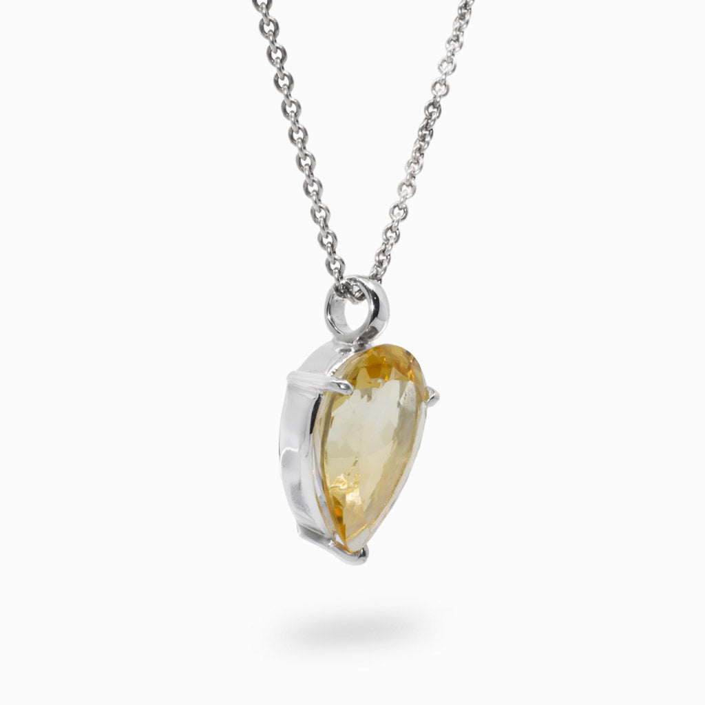 Citrine Necklace Made In Earth