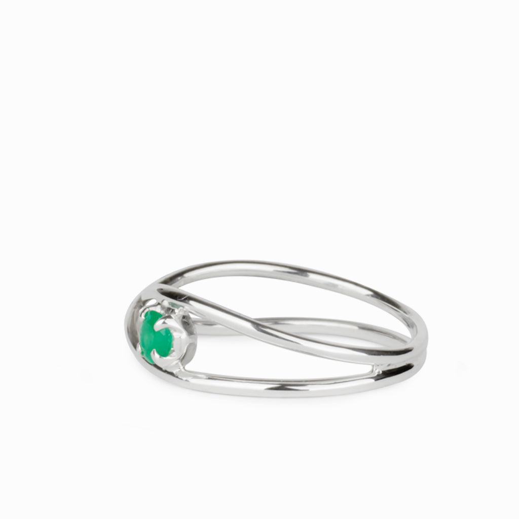 Emerald Birthstone Ring