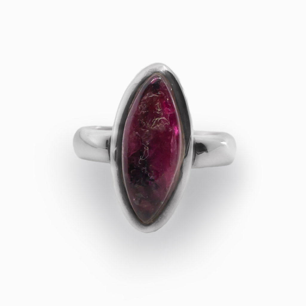 Pink Eudialyte Ring Made in Earth
