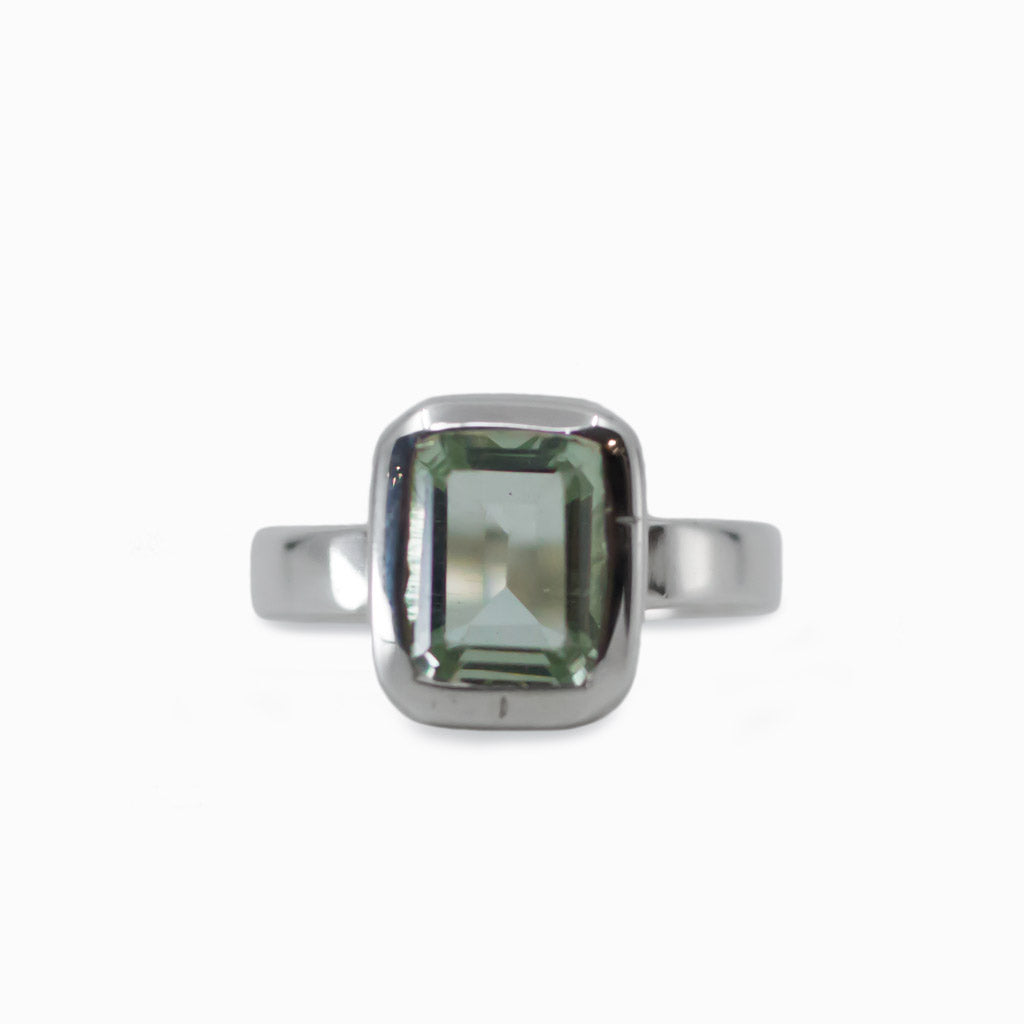 Green Quartz ring