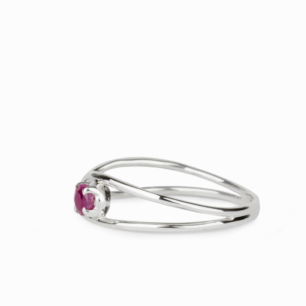 Ruby Birthstone Ring