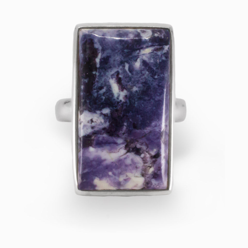 Purple and white hues Tiffany Stone Ring