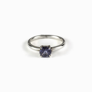 Deep Purple Iolite Ring Made in Earth