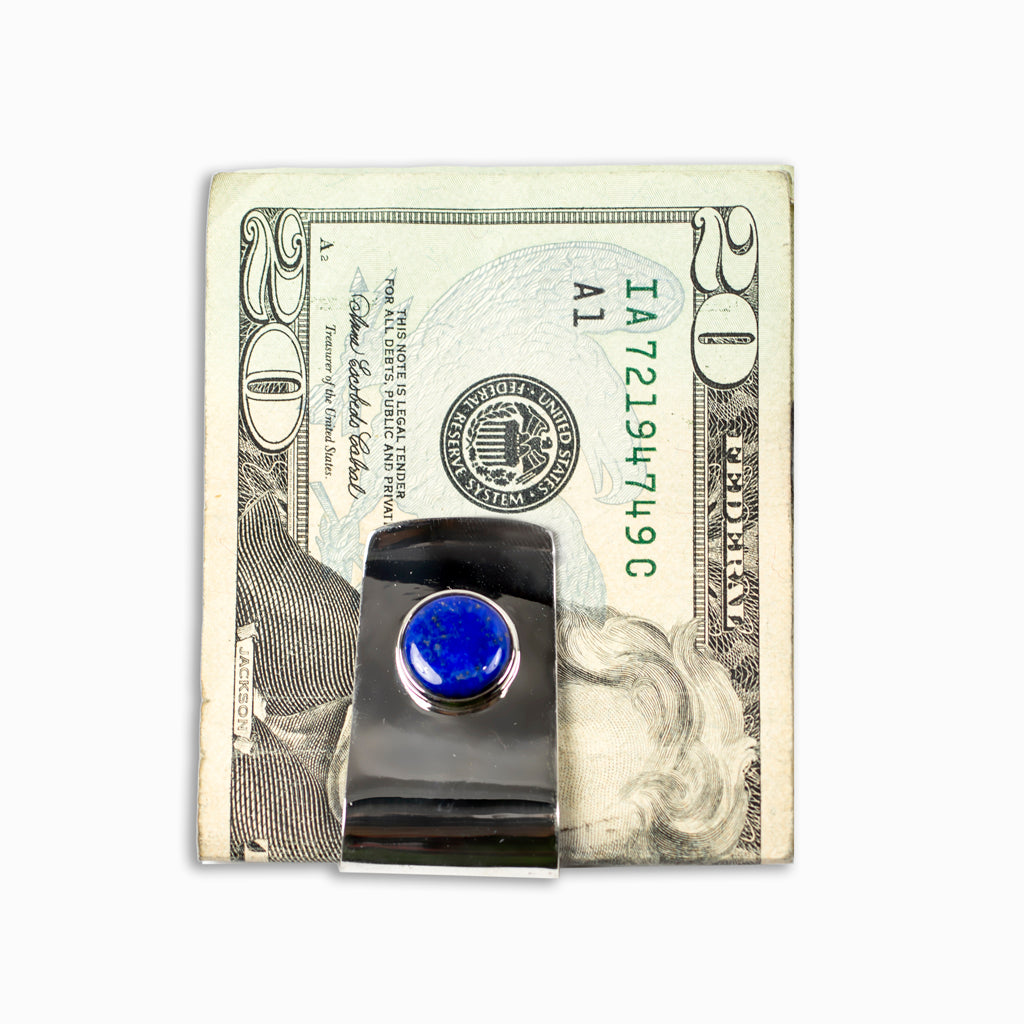Lapis Lazuli Money Clip 