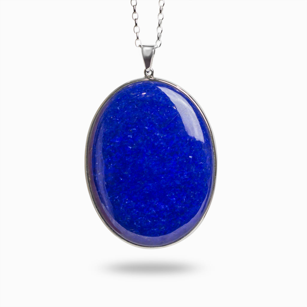 Oval Lapis Lazuli Necklace