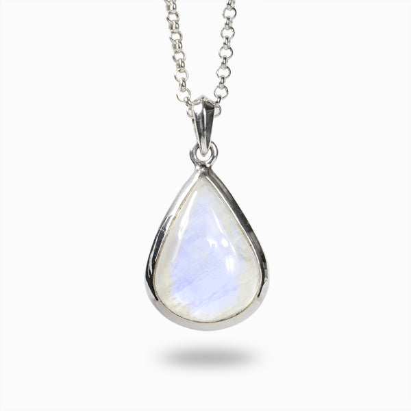 Rainbow Moonstone & Diamond Manifest Your Dreams Pendant Necklace | Local  Eclectic – local eclectic