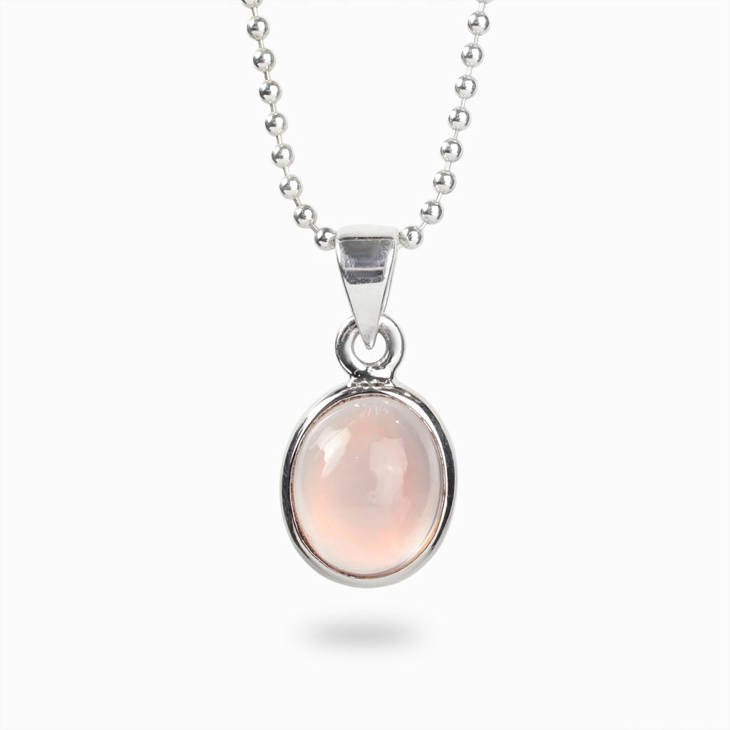 Rose Quartz Necklace Made In earth